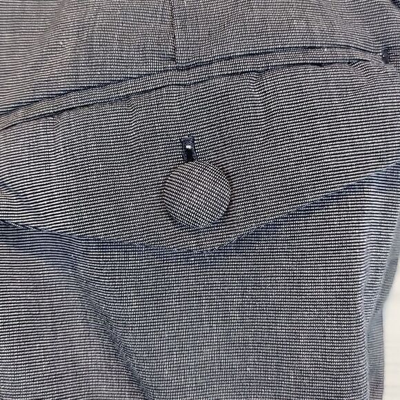 Lee platinum label straight leg trousers in blue grey Women's Size 4 short - Picture 4 of 14